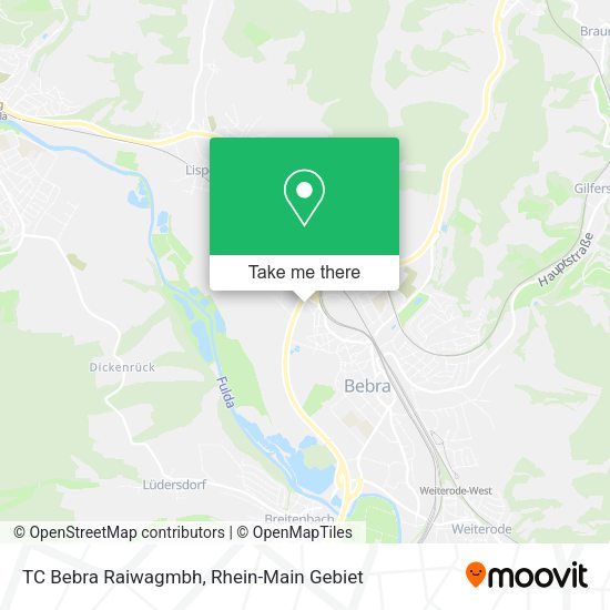 Карта TC Bebra Raiwagmbh