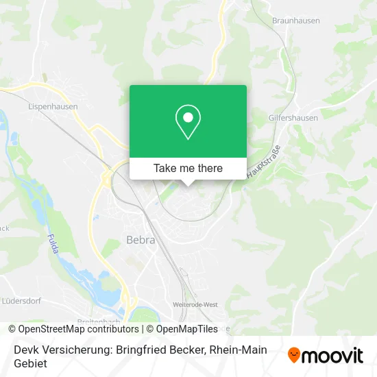 Карта Devk Versicherung: Bringfried Becker