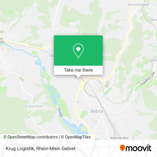 Карта Krug Logistik