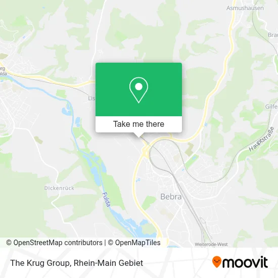 The Krug Group map