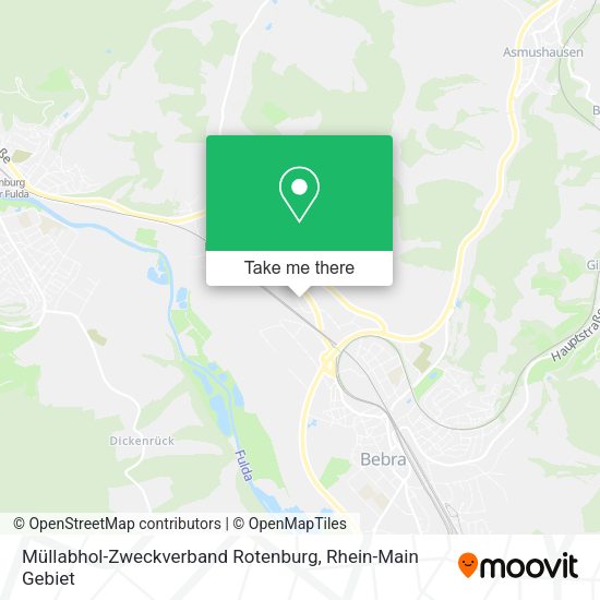 Карта Müllabhol-Zweckverband Rotenburg