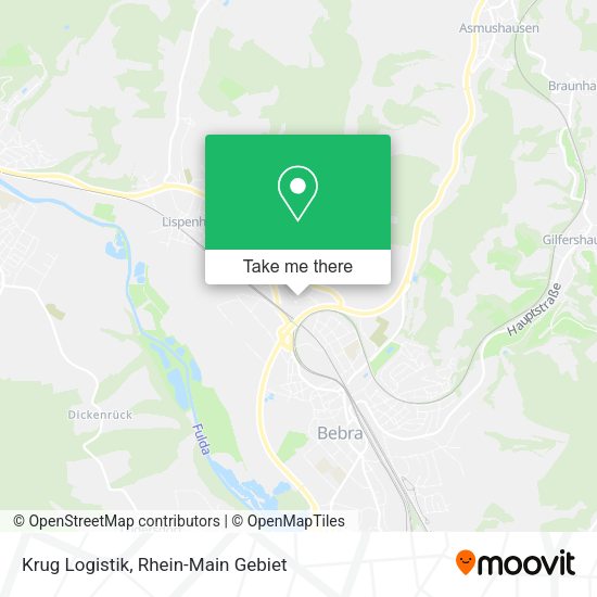 Карта Krug Logistik