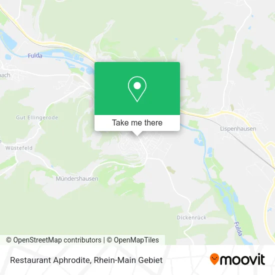 Карта Restaurant Aphrodite