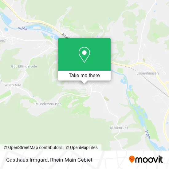 Карта Gasthaus Irmgard