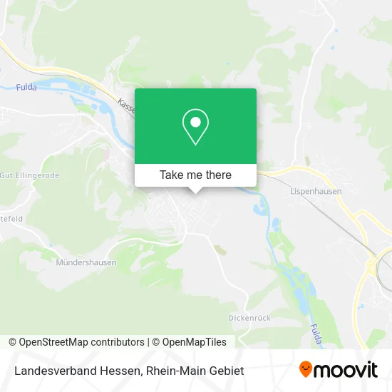 Карта Landesverband Hessen