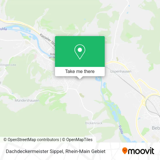 Карта Dachdeckermeister Sippel