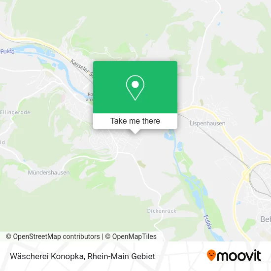 Карта Wäscherei Konopka