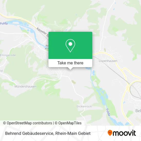 Карта Behrend Gebäudeservice