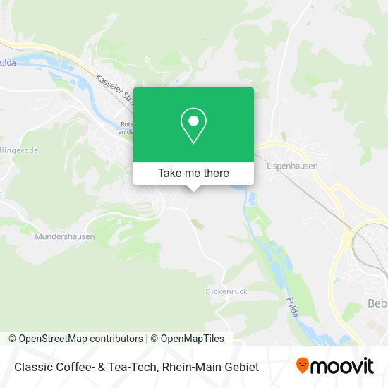 Карта Classic Coffee- & Tea-Tech