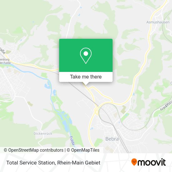 Карта Total Service Station