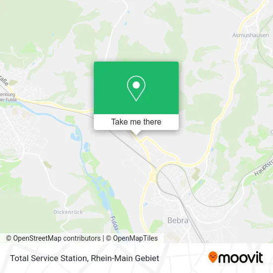 Карта Total Service Station