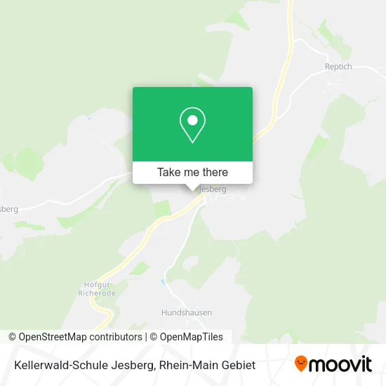 Карта Kellerwald-Schule Jesberg