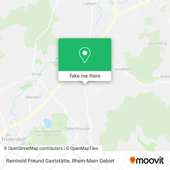 Карта Reinhold Freund Gaststätte