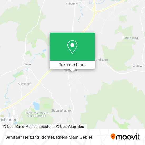 Карта Sanitaer Heizung Richter