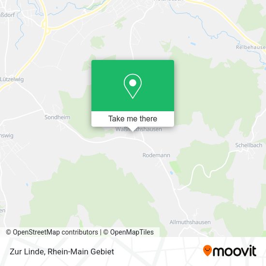 Карта Zur Linde