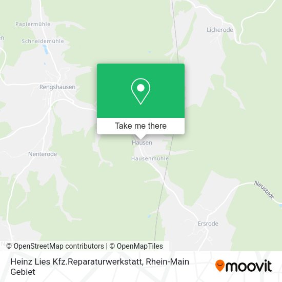 Карта Heinz Lies Kfz.Reparaturwerkstatt