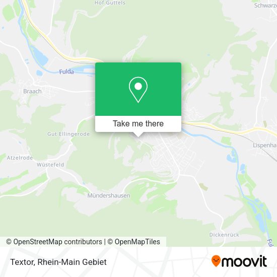 Карта Textor