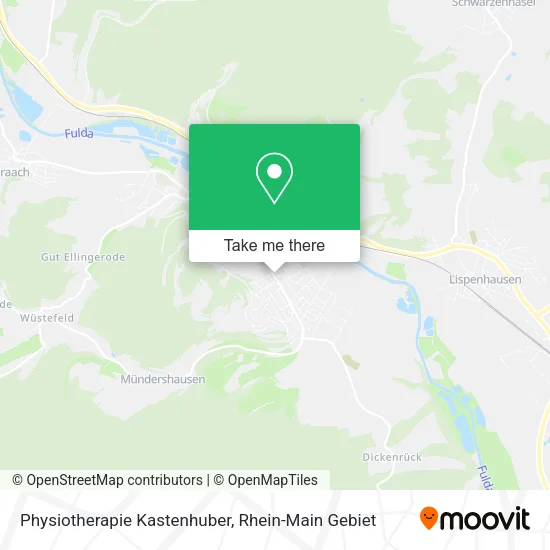 Карта Physiotherapie Kastenhuber