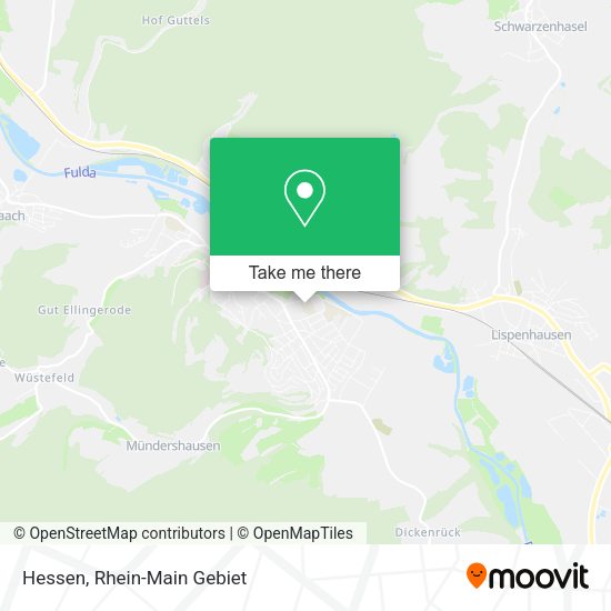Карта Hessen