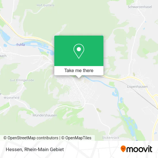 Карта Hessen