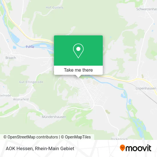 Карта AOK Hessen