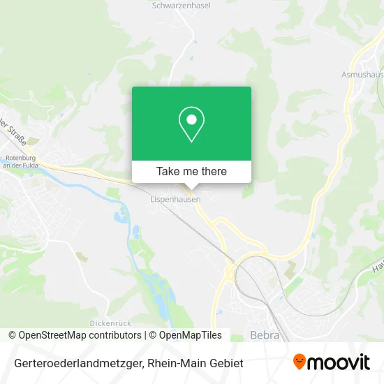 Карта Gerteroederlandmetzger