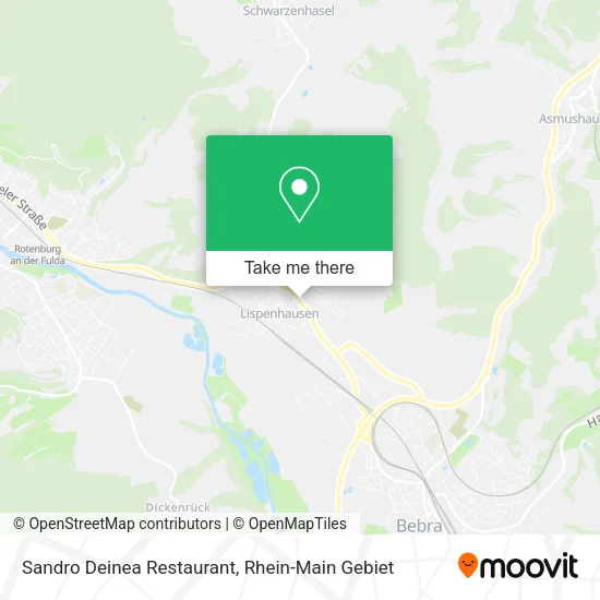 Карта Sandro Deinea Restaurant