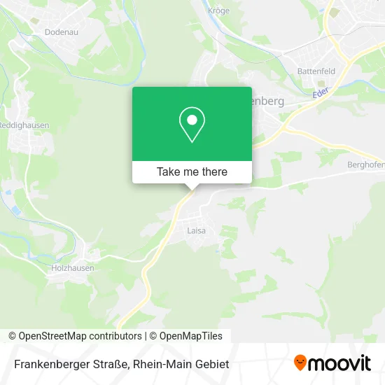 Карта Frankenberger Straße