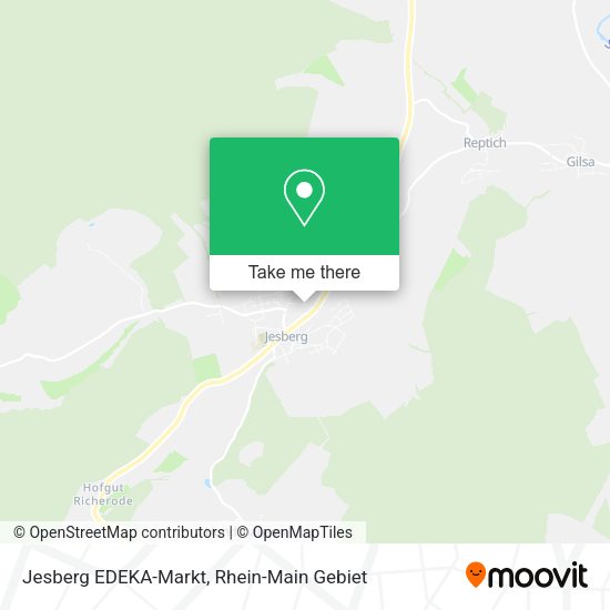 Карта Jesberg EDEKA-Markt