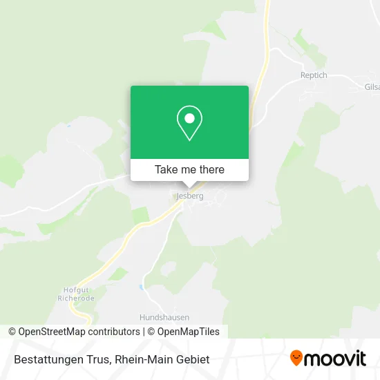 Карта Bestattungen Trus