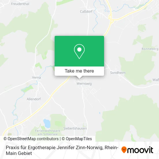 Карта Praxis für Ergotherapie Jennifer Zinn-Norwig