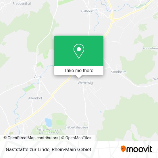 Карта Gaststätte zur Linde