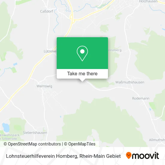Карта Lohnsteuerhilfeverein Homberg