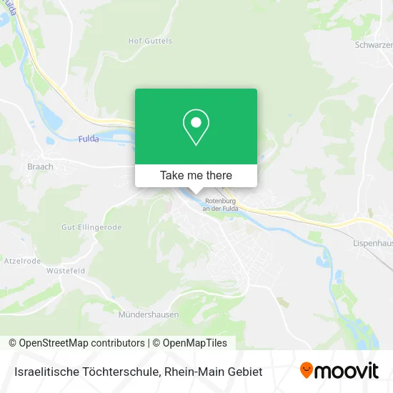 Карта Israelitische Töchterschule