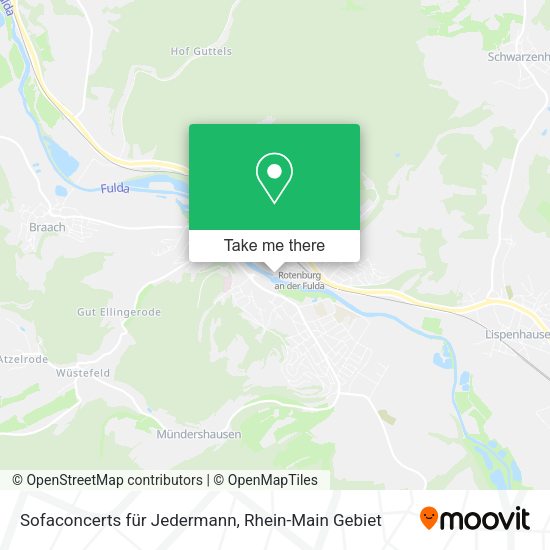 Карта Sofaconcerts für Jedermann
