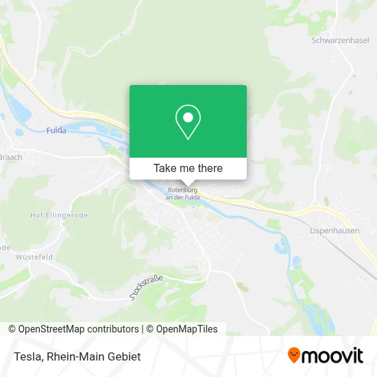 Tesla map