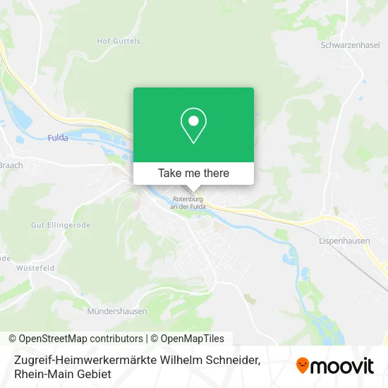 Карта Zugreif-Heimwerkermärkte Wilhelm Schneider