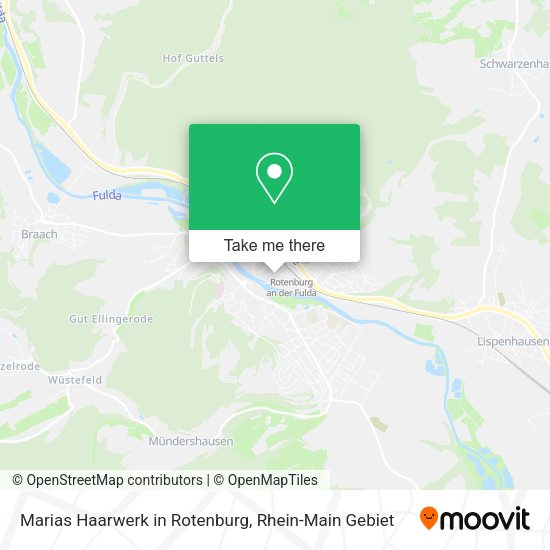 Карта Marias Haarwerk in Rotenburg