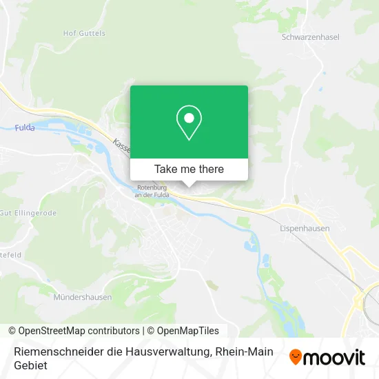 Карта Riemenschneider die Hausverwaltung