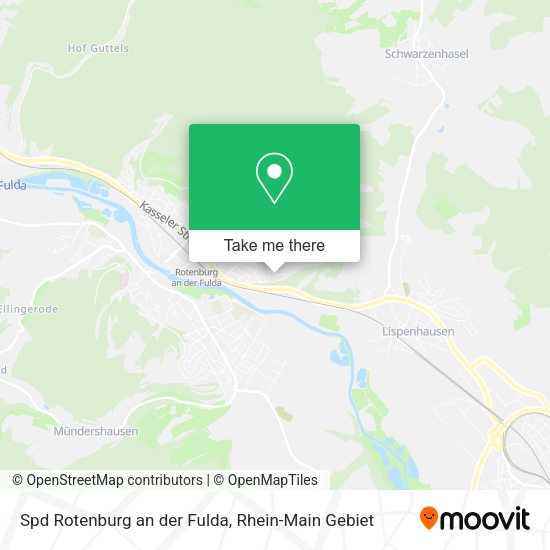 Карта Spd Rotenburg an der Fulda