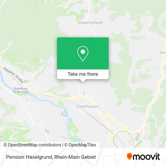 Карта Pension Haselgrund