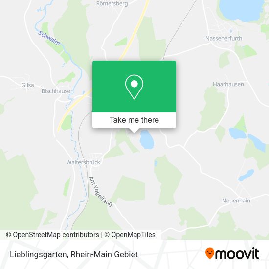 Карта Lieblingsgarten