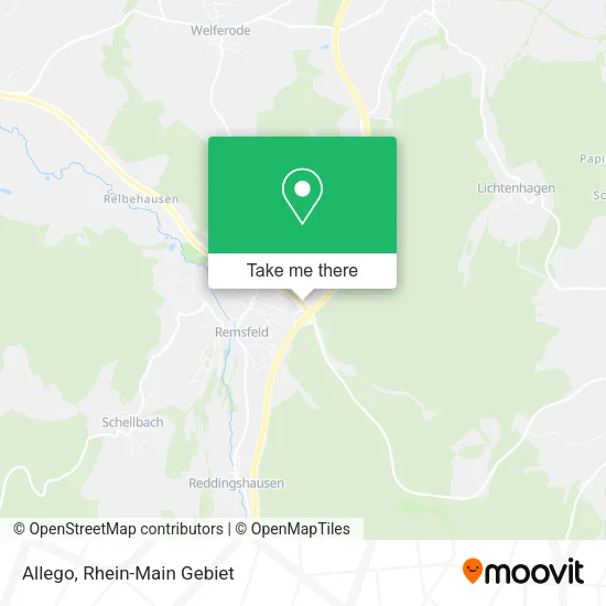 Карта Allego