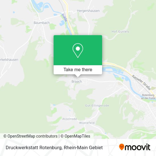 Карта Druckwerkstatt Rotenburg
