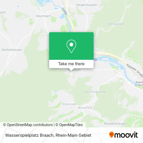 Карта Wasserspielplatz Braach
