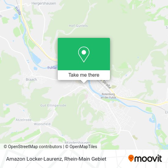 Карта Amazon Locker-Laurenz