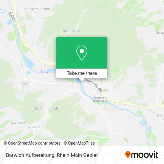Карта Barwich Aufbereitung
