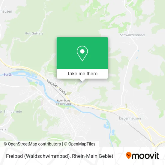 Карта Freibad (Waldschwimmbad)