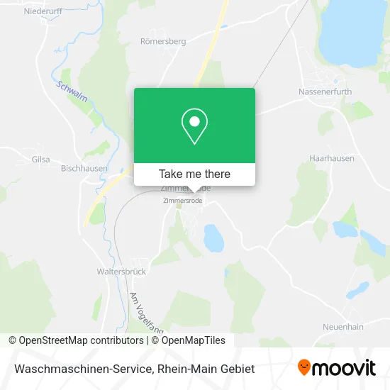 Карта Waschmaschinen-Service