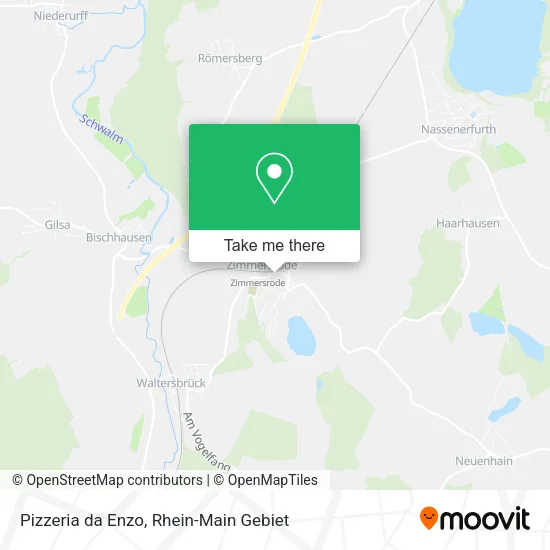 Карта Pizzeria da Enzo